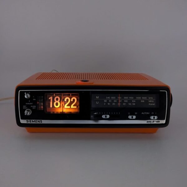 Radio cu ceas "flip clock" Siemens Alpha RG 222 - imagine 4