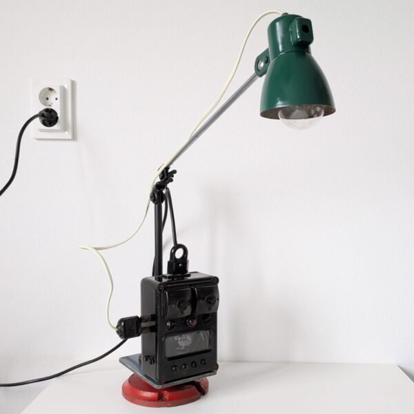 Lampă industrială de lucru cu distribuitor electric - imagine 6