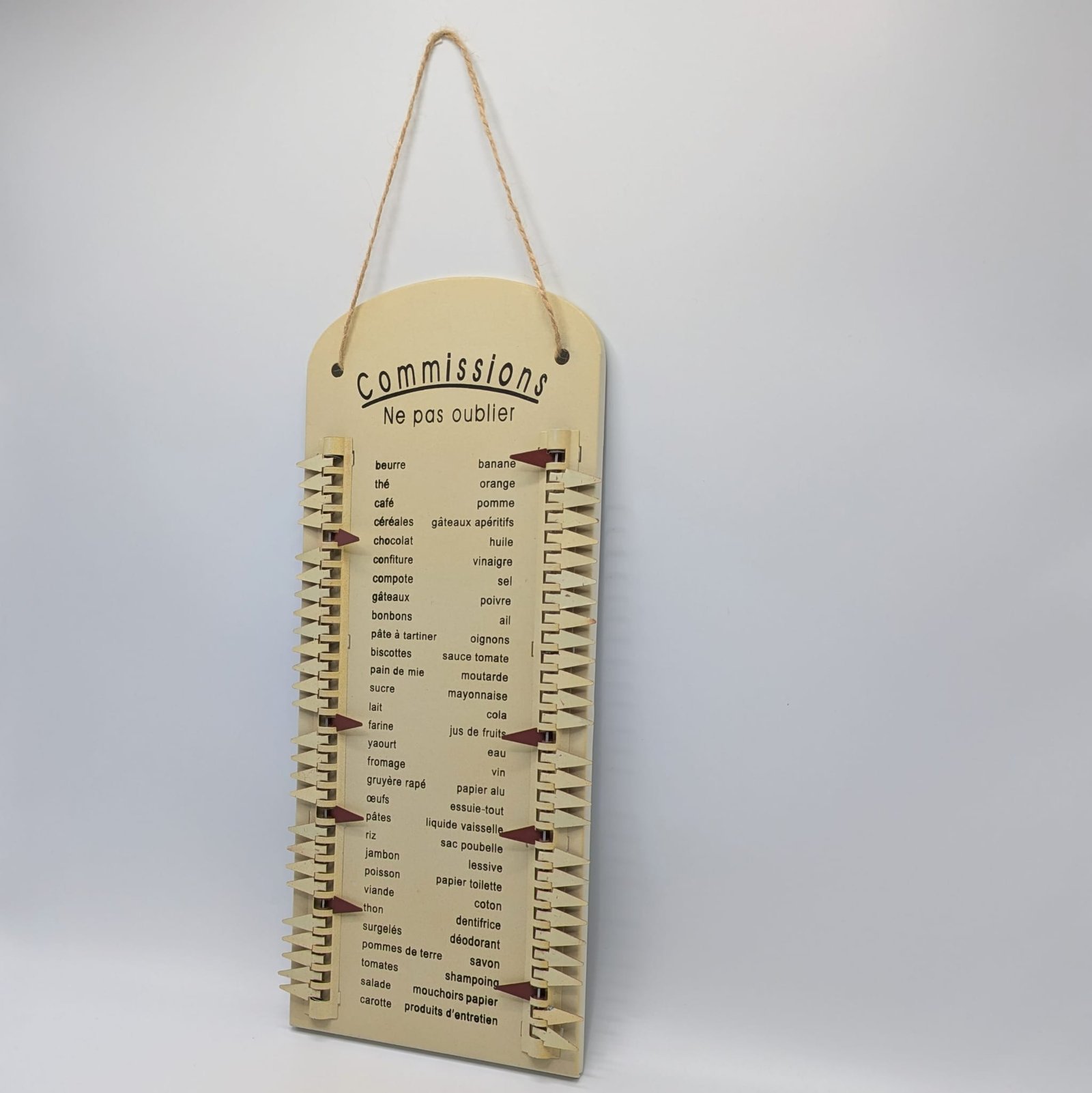 Listă de cumpărături metalică - imagine 5