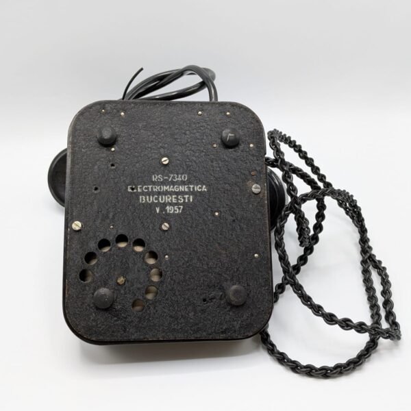 Telefon românesc Electromagnetica RS 7340, 1957 - imagine 5