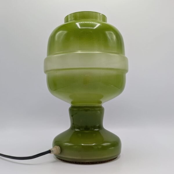 Lampă românească din sticlă anii '70 - '80 - imagine 6