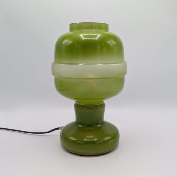 Lampă românească din sticlă anii '70 - '80
