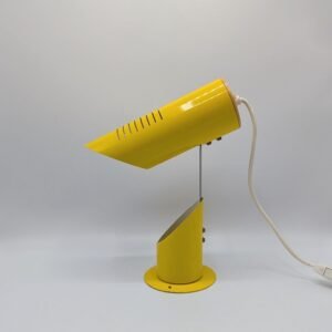 Lampă Szarvasi galbenă anii ’70