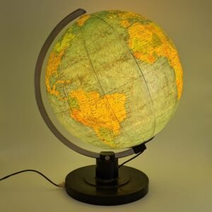 Glob geografic și politic iluminat